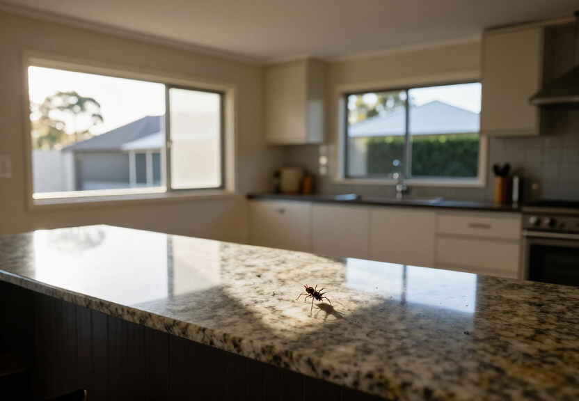 Ant-free kitchen in Clarendon after treatment