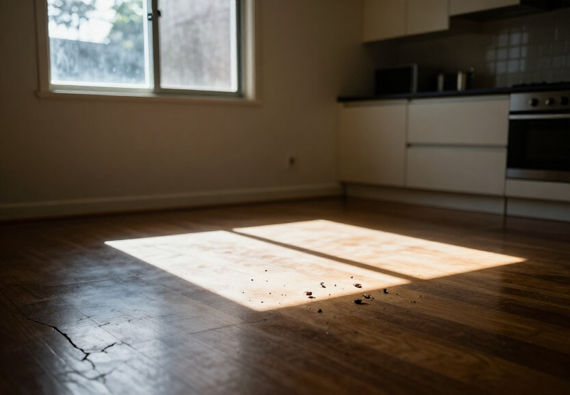 Ant trail in a Clarendon kitchen before treatment